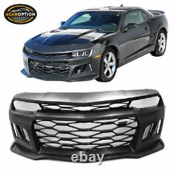 Fits 14-15 Chevy Camaro Coupe 5TH to 6TH Gen ZL1 Front Bumper Conversion PP