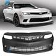 Fits 14-15 Chevy Camaro Ss Front Bumper Conversion Fog Lights Pp