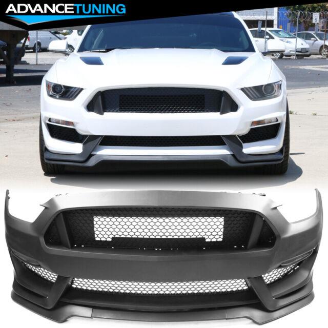 Fits 15-17 Ford Mustang Gt350 Style Front Bumper Cover Retrofit Conversion Kit
