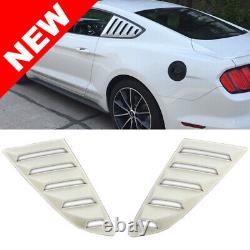 Fits 15-17 Ford Mustang GT350 Style Front Bumper Retrofit Conversion Kit+Louvers