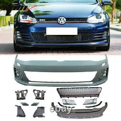 Fits 15-17 VW Golf 7 MK7 GTI Type Front Bumper Cover Grille No PDC
