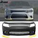 Fits 15-22 Dodge Charger Srt Hellcat Conversion Front Bumper Cover