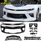 Fits 16-18 Chevy Camaro Ss 50th Anniversary Front Bumper Conversion With Grille