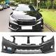 Fits 16-20 Honda Civic Si 2dr 4dr Oe Style Front Bumper Conversion Cover Bodykit