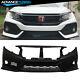 Fits 16-20 Honda Civic Si Oe Style Front Bumper Conversion Pp