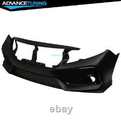 Fits 16-20 Honda Civic Si OE Style Front Bumper Conversion PP