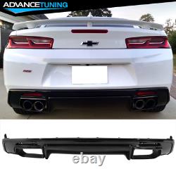 Fits 16-21 Chevy Camaro 1LE Style Front Bumper Cover OE Style Rear Diffuser PP
