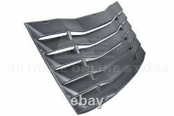 Fits 16-Up Chevrolet Camaro Coupe Rear Window Louver Sun Shade Cover ABS Plastic