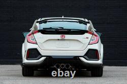 Fits 17-21 Honda Civic Hatchback Type-R Rear Bumper Lip Conversion Kit