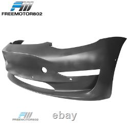 Fits 17-22 Tesla Model 3 Factory Replacement Front Bumper Cover