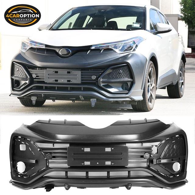 Fits 18-19 Toyota Chr H Style Front Bumper Cover Conversion Kit Unpainted Pp