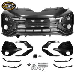 Fits 18-19 Toyota CHR H Style Front Bumper Cover Conversion Kit Unpainted PP