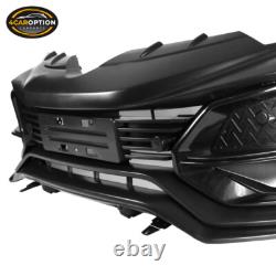 Fits 18-19 Toyota CHR H Style Front Bumper Cover Conversion Kit Unpainted PP