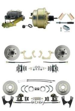 Fits 1955-57 Chevy Bel Air Front Disc Brake Conversion Kit with 8 Booster BDC0003