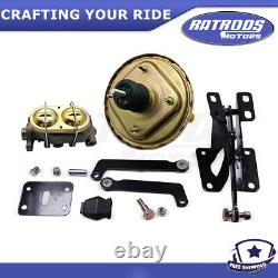 Fits 1962-1974 5.2L Dodge A B E Body 8 Dual Power Brake Booster Conversion Kit Fits 1962-1974 5.2L Dodge A B E Body 8 Dual Power Brake Booster Conversion Kit