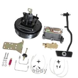 Fits 1967-70 Ford Mustang Base 9 Power Brake Booster Conversion Kit & Valve