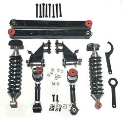 Fits 1967-72 Chevelle 180-230lb Rear Adjustable 4 Bar & Coilover Conversion Kit