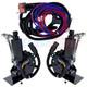 Fits 1969-1971 Lincoln Mark Iii 3pcs Electric Headlight Conversion Kit New Motor