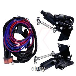Fits 1969-1971 Lincoln Mark III 3PCS Electric Headlight Conversion Kit New Motor Fits 1969-1971 Lincoln Mark III 3PCS Electric Headlight Conversion Kit New Motor