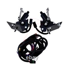 Fits 1969-1971 Lincoln Mark III 3PCS Electric Headlight Conversion Kit New Motor Fits 1969-1971 Lincoln Mark III 3PCS Electric Headlight Conversion Kit New Motor