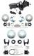 Fits 1976-86 Jeep Cj7 & Cj5 Power Front And Rear Disc Brake Conversion Kit