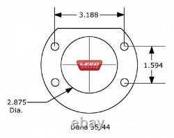 Fits 1984-06 Jeep Leed Brakes Rear Disc Brake Conversion Kit (plain)