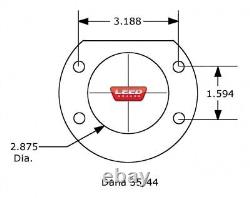 Fits 1984-06 Jeep Leed Brakes Rear Disc Brake Conversion Kit (plain)