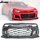 Fits 19-20 Chevy Camaro Zl1 Style Front Bumper Conversion Guard Unpainted Pp