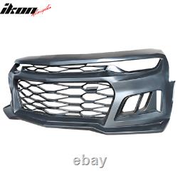 Fits 19-20 Chevy Camaro ZL1 Style Front Bumper Conversion Guard Unpainted PP