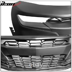 Fits 19-21 Chevy Camaro SS Style Front Bumper Conversion Guard Unpainted PP