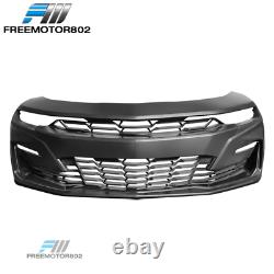 Fits 19-21 Chevy Camaro SS Style Front Bumper Conversion Unpainted PP