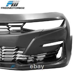 Fits 19-22 Chevrolet Camaro 19 SS Style Front Bumper Conversion Unpainted PP