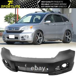 Fits 2007-2009 Honda CRV CR-V M Style Front Bumper Cover Bodykit Conversion PP