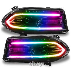 Fits 2015-21 Dodge Charger ORACLE ColorSHIFT RGB+W DRL Headlight Conversion Kit