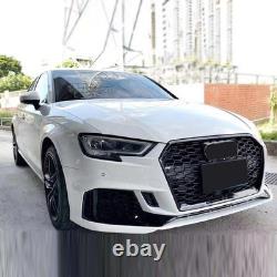 Fits 2017 2018 2019 Audi A3 S3 Upgrade to RS3 Style Front Bumper Conversion Kit