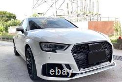 Fits 2017 2018 2019 Audi A3 S3 Upgrade to RS3 Style Front Bumper Conversion Kit