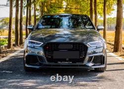 Fits 2017 2018 2019 Audi A3 S3 Upgrade to RS3 Style Front Bumper Conversion Kit