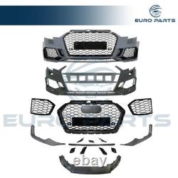Fits 2017 2018 2019 Audi A3 Upgrade to RS3 Style Front Bumper Conversion Kit