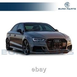 Fits 2017 2018 2019 Audi A3 Upgrade to RS3 Style Front Bumper Conversion Kit