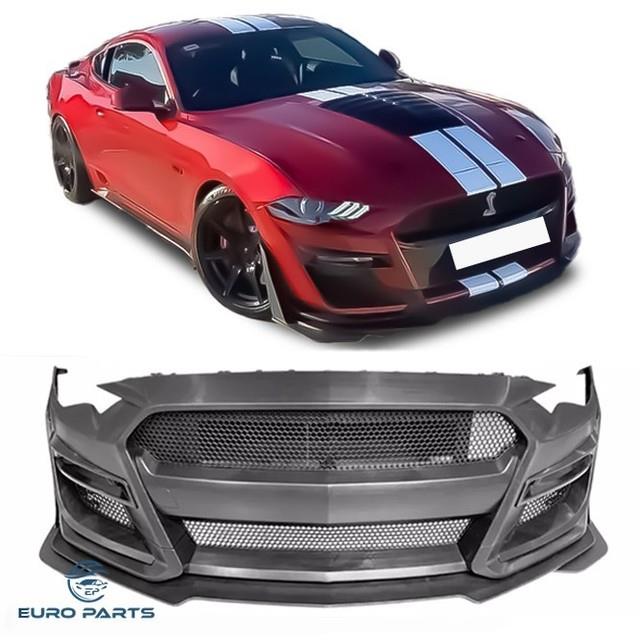 Fits 2018-2023 Ford Mustang Gt500 Style Front Bumper Conversion Kit Complete