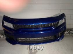 Fits 20-23 Charger Widebody Front Bumper Cover Conversion Kit With SRT Grilles