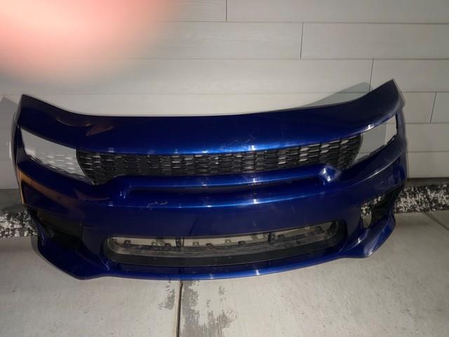 Fits 20-23 Charger Widebody Front Bumper Cover Conversion Kit With Srt Grilles