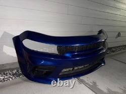 Fits 20-23 Charger Widebody Front Bumper Cover Conversion Kit With SRT Grilles