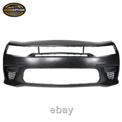 Fits 20-23 Charger Widebody Front Bumper Cover Conversion Kit With SRT Grilles