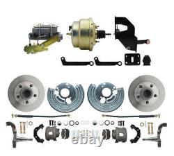 Fits 66-74 Mopar B&E-Body Front Disc Brake Conversion Kit with 8 Booster-RDC0001