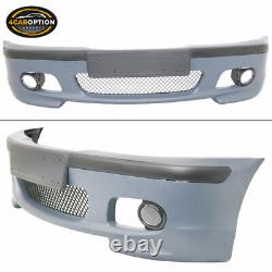 Fits 99-05 BMW E46 3 Series Sedan M-Tech Msport Front Bumper Conversion PP