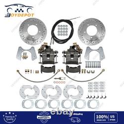 Fits 9 Inch Pre-1987 Ford F-150 Bronco Rear End Disc Brake Conversion Kit