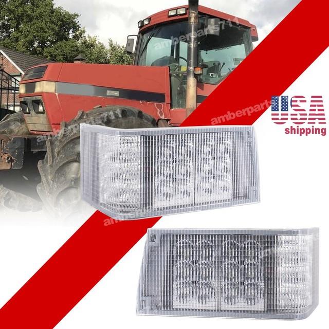 Fits Case Ih 7240, 7250, 8910, 8920, 8930,8950 Pair Led Conversion Headlight Kit