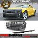 Fits Chevy Camaro Zl1 Conversion Front Bumper Cover + Trunk Spoiler