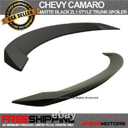 Fits Chevy Camaro ZL1 Conversion Front Bumper Cover + Trunk Spoiler
